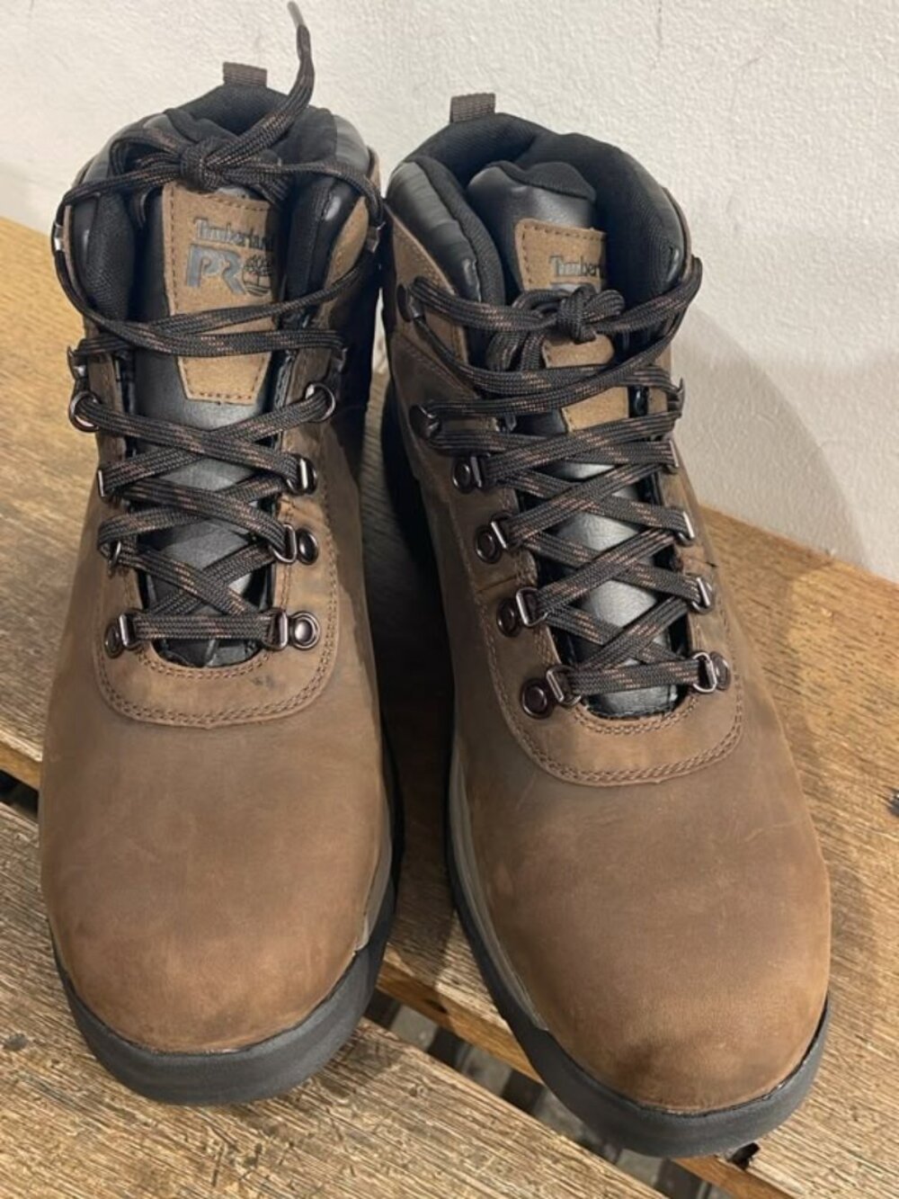 TIMBERLAND MEN'S HOMMES VALU FLUME WORK ST WP MD BROWN 1A1Q8V-214 ALL SIZES